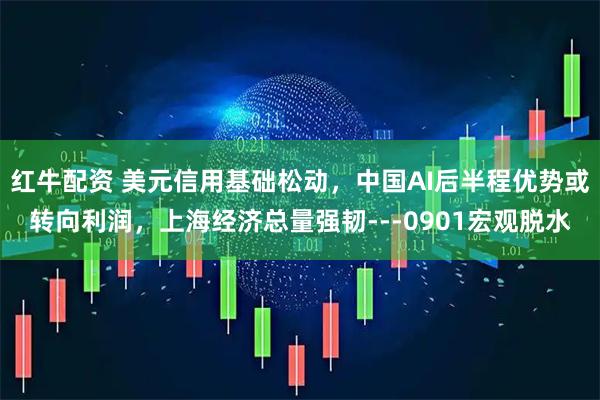 红牛配资 美元信用基础松动，中国AI后半程优势或转向利润，上海经济总量强韧---0901宏观脱水